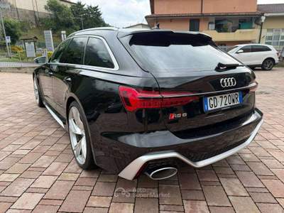 Audi RS 6 PACK DYNAMIC PLUS 2018 Avant 4.0 25 years mhev  tiptronic Nero usata Endine Gaiano