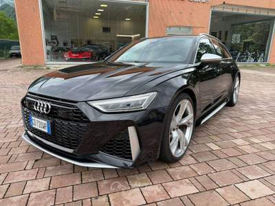 Audi RS 6 PACK DYNAMIC PLUS 2018 Avant 4.0 25 years mhev  tiptronic Nero usata Endine Gaiano