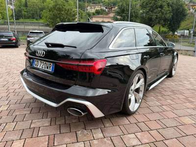 Audi RS 6 PACK DYNAMIC PLUS 2018 Avant 4.0 25 years mhev  tiptronic Nero usata Endine Gaiano