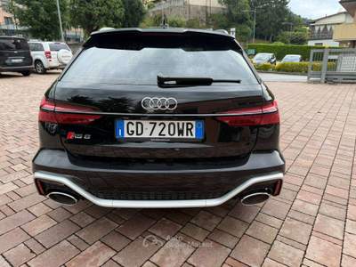 Audi RS 6 PACK DYNAMIC PLUS 2018 Avant 4.0 25 years mhev  tiptronic Nero usata Endine Gaiano