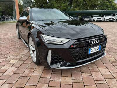 Audi RS 6 PACK DYNAMIC PLUS 2018 Avant 4.0 25 years mhev  tiptronic Nero usata Endine Gaiano