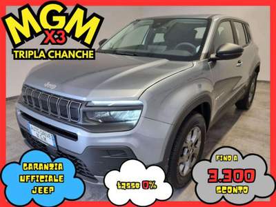 Jeep Avenger 1.2 Turbo 100 CV MHEV Altitude Grigio usata Erba