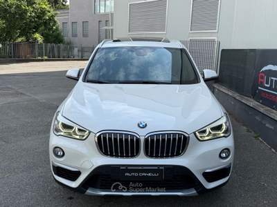 BMW X1 xDrive25d MSPORT FULL TETTO PELLE NAVI Bianco usata Alessandria