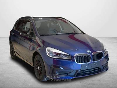 BMW Serie 2 218d 216 BMW 216D ACTIVE TOURER 116CV 6M. BUSINESS ADVANTAG Blu/Azzurro usata Salerno