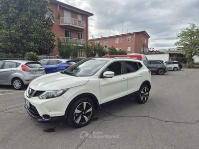 Nissan Qashqai 1.2 dig-t Tekna 115cv xtronic my16 Bianco usata Treviglio