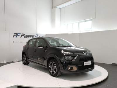 Citroen C3  - c3 puretech 83 s&s feel pack Nero usata Civitanova Marche