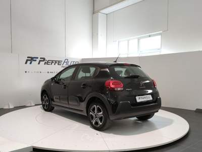 Citroen C3  - c3 puretech 83 s&s feel pack Nero usata Civitanova Marche