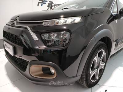 Citroen C3  - c3 puretech 83 s&s feel pack Nero usata Civitanova Marche
