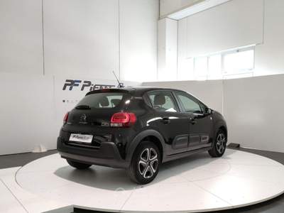 Citroen C3  - c3 puretech 83 s&s feel pack Nero usata Civitanova Marche