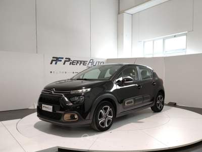 Citroen C3  - c3 puretech 83 s&s feel pack Nero usata Civitanova Marche