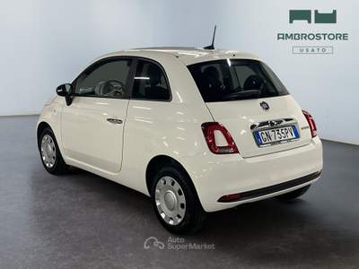 Fiat 500  - 500 1.0 hybrid connect 70cv Bianco usata Segrate