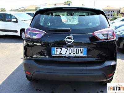 Opel Crossland  1.2 Benzina 83cv  Nero usata Aci Catena