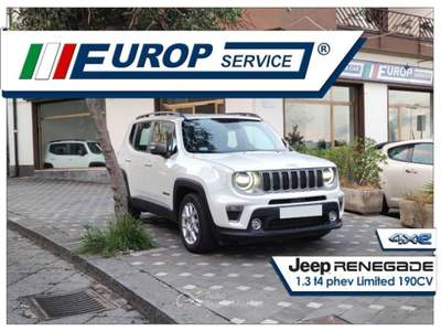 Jeep Renegade 1.3 Limited 190CV 4xe - FULL LED usata Zafferana Etnea