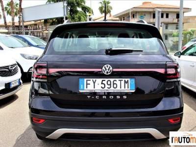 Volkswagen T-Cross  1.6 tdi Style 95cv Nero usata Aci Catena