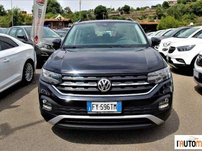 Volkswagen T-Cross  1.6 tdi Style 95cv Nero usata Aci Catena