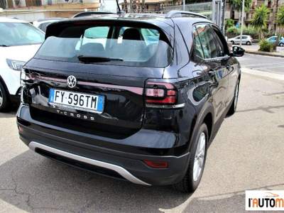 Volkswagen T-Cross  1.6 tdi Style 95cv Nero usata Aci Catena