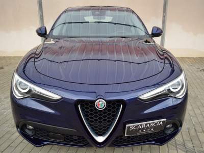 Alfa Romeo Stelvio Pack Sedili Elettrici Blu/Azzurro usata Casarano