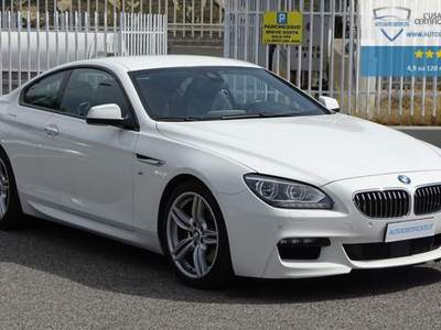 BMW Serie 6 640i i xDrive Coupé Msport Edition Bianco usata Roma BMW Serie 6 640i i xDrive Coupé Msport Edition Bianco usata Roma