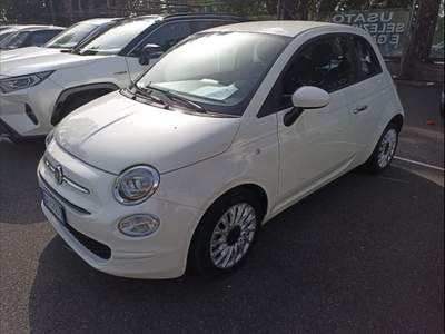 Fiat 500 1.0 Hybrid Hey Google Bianco usata Catania