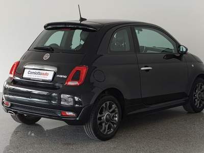 Fiat 500 Hybrid CONNECT 1.0 69cv Manuale - OK NEOPATENTATI Nero usata Borgo Valbelluna
