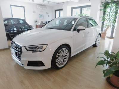 Audi A3 SPB 30 TFSI Admired PAC. S LINE Bianco usata Roma