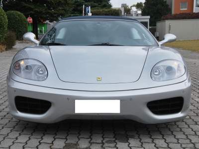 Ferrari 360 360 Spider F1  VERNICE ORIGINALE SOLO KM 24.000 Argento usata TREZZANO SUL NAVIGLIO