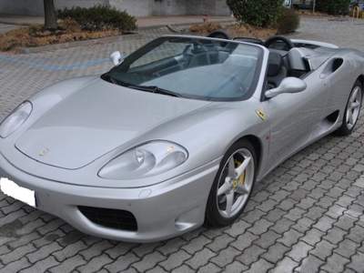 Ferrari 360 360 Spider F1  VERNICE ORIGINALE SOLO KM 24.000 Argento usata TREZZANO SUL NAVIGLIO