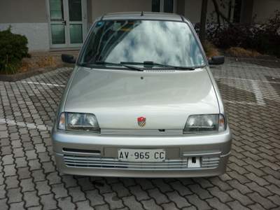 Fiat Cinquecento " MOD. GIANNINI GK3 ORIGINALE " OK PER NEOPATENTATI Argento usata TREZZANO SUL NAVIGLIO