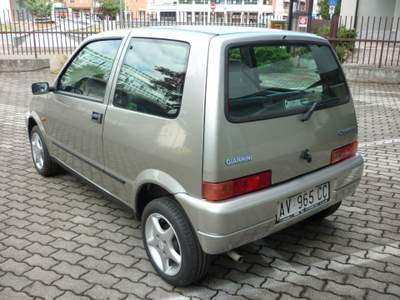 Fiat Cinquecento " MOD. GIANNINI GK3 ORIGINALE " OK PER NEOPATENTATI Argento usata TREZZANO SUL NAVIGLIO