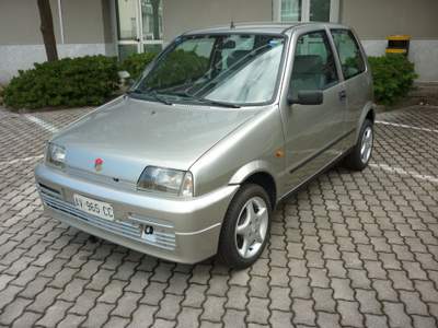 Fiat Cinquecento " MOD. GIANNINI GK3 ORIGINALE " OK PER NEOPATENTATI Argento usata TREZZANO SUL NAVIGLIO