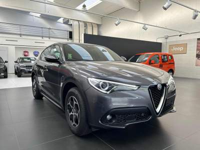 Alfa Romeo Stelvio 2.2 Turbodiesel 190 CV AT8 Q4 Super Business Grigio usata Vercelli