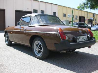 MG MG B SPIDER SPORTS 1800 CARBURATORE ISCRITTA ASI Marrone usata TREZZANO SUL NAVIGLIO