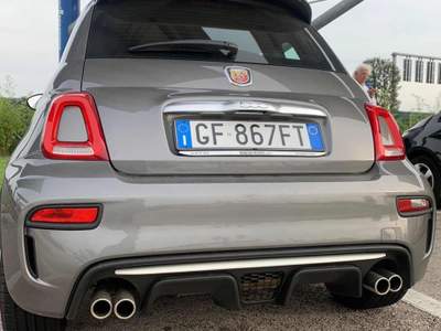 Abarth 595 1.4 Turbo T-Jet 165 CV Turismo Grigio usata Roma