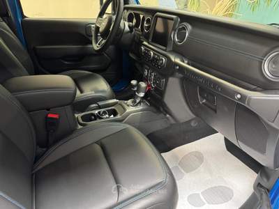Jeep Wrangler  unlimited 2.0 atx phev rubicon 4xe auto Blu/Azzurro usata Biella