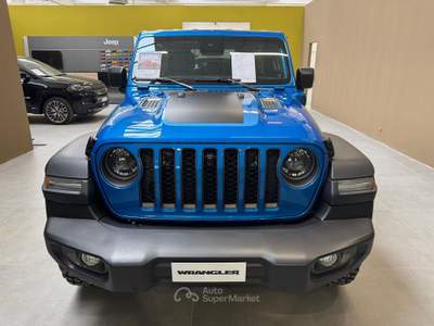 Jeep Wrangler  unlimited 2.0 atx phev rubicon 4xe auto Blu/Azzurro usata Biella