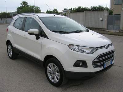 Ford EcoSport 1.5 TDCi 90 CV Plus Bianco usata Montemesola