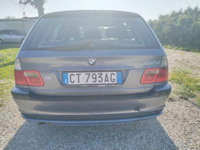 BMW Serie 3 320d d turbodiesel cat Touring Eletta Grigio usata Roma
