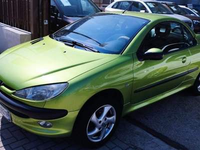 Peugeot 206 DECAPPOTTABILE (A18) Verde usata Palazzo San Gervasio