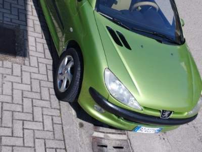 Peugeot 206 DECAPPOTTABILE (A18) Verde usata Palazzo San Gervasio