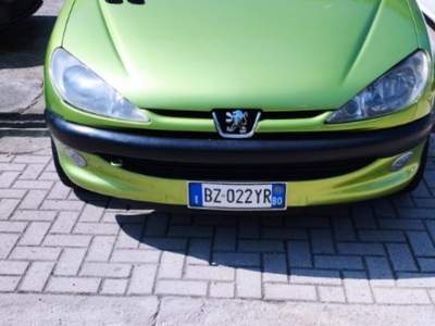 Peugeot 206 DECAPPOTTABILE (A18) Verde usata Palazzo San Gervasio