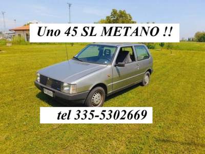 Fiat Uno 45 3 porte SL METANO Grigio usata Camino al Tagliamento