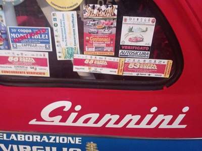 Abarth 695 700 CATEGORIA  GR 2  (VINCENTE) da FIAT 500 F-  - Rosso usata Firenze