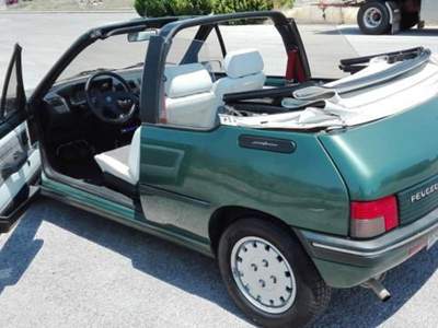 Peugeot 205 cat Cabriolet Roland Garros Verde usata Modica