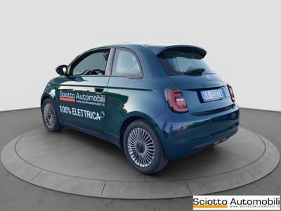 Fiat 500 Berlina 42 kWh Verde usata MESSINA