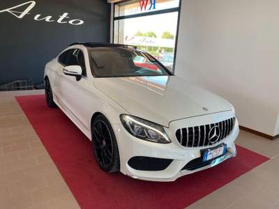 Mercedes-Benz Classe C C 220 d Auto Coup&eacute; Premium Bianco usata Ponte di Piave
