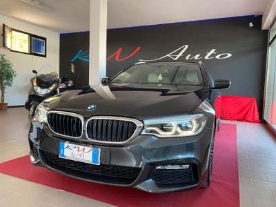 BMW Serie 5 520d 520d Touring Msport Nero usata Ponte di Piave