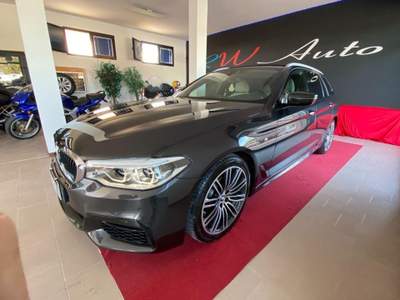 BMW Serie 5 520d 520d Touring Msport Nero usata Ponte di Piave