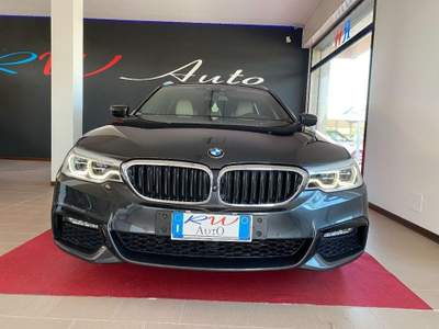BMW Serie 5 520d 520d Touring Msport Nero usata Ponte di Piave