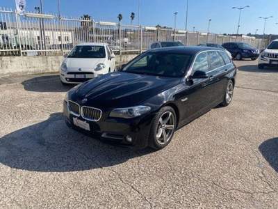BMW Serie 5 520d  Nero usata Augusta