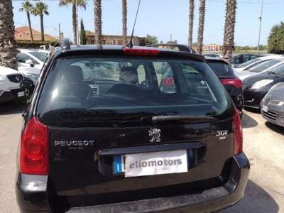 Peugeot 307 16V HDi FAP 110CV Station X-Line Nero usata Modica